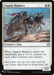 Supply Runners [The List Reprints] | Cards and Coasters CA