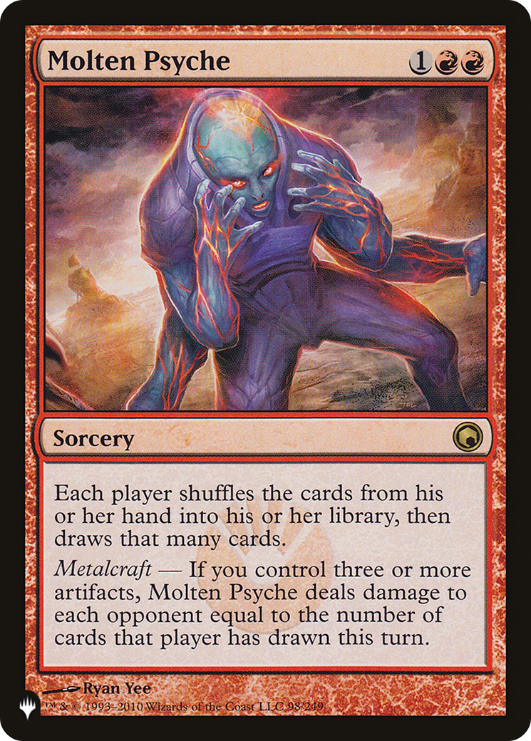 Molten Psyche [The List] | Cards and Coasters CA