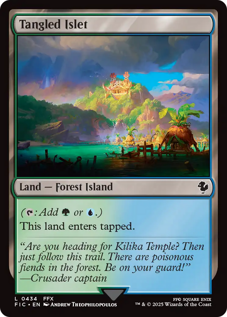 Tangled Islet [FINAL FANTASY Commander] | Cards and Coasters CA