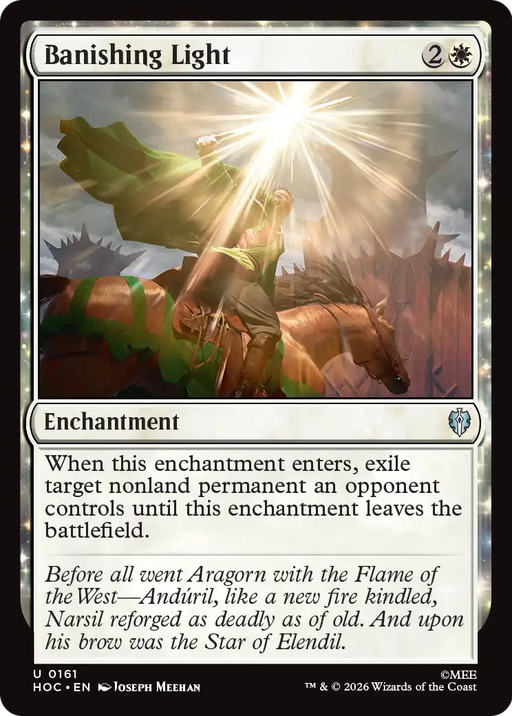 Banishing Light [The Hobbit: Eternal-Legal] | Cards and Coasters CA
