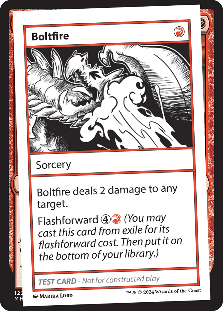 Boltfire [Mystery Booster 2 Playtest Cards] | Cards and Coasters CA