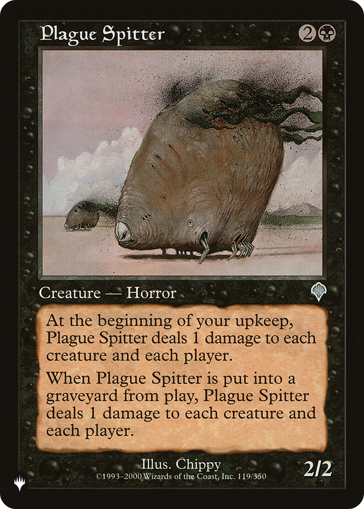 Plague Spitter [The List Reprints] | Cards and Coasters CA