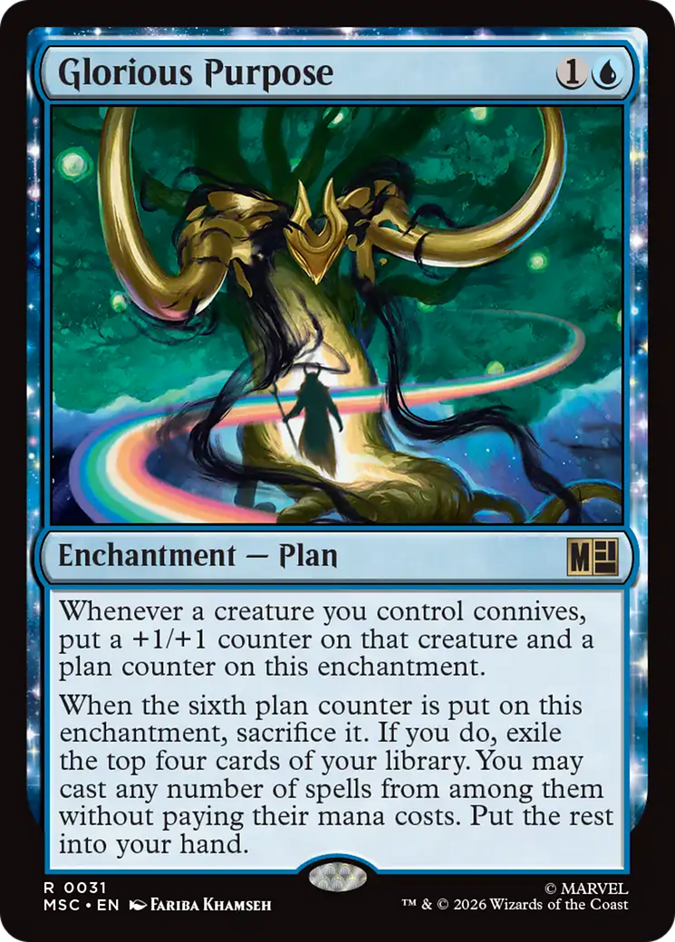 Glorious Purpose [Marvel Super Heroes Commander] | Cards and Coasters CA