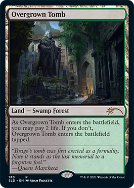 Overgrown Tomb [Secret Lair Drop Series] | Cards and Coasters CA