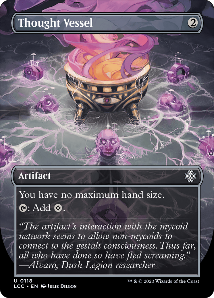 Thought Vessel (Borderless) [The Lost Caverns of Ixalan Commander] | Cards and Coasters CA