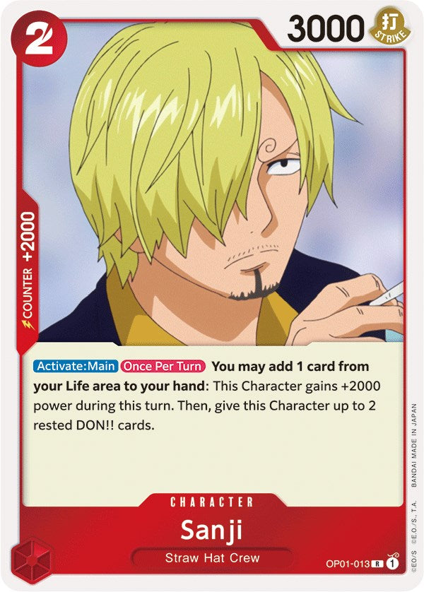 Sanji [Romance Dawn] | Cards and Coasters CA