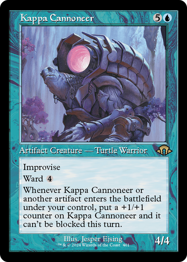 Kappa Cannoneer (Retro) [Modern Horizons 3] | Cards and Coasters CA