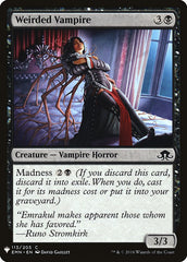 Weirded Vampire [Mystery Booster] | Cards and Coasters CA