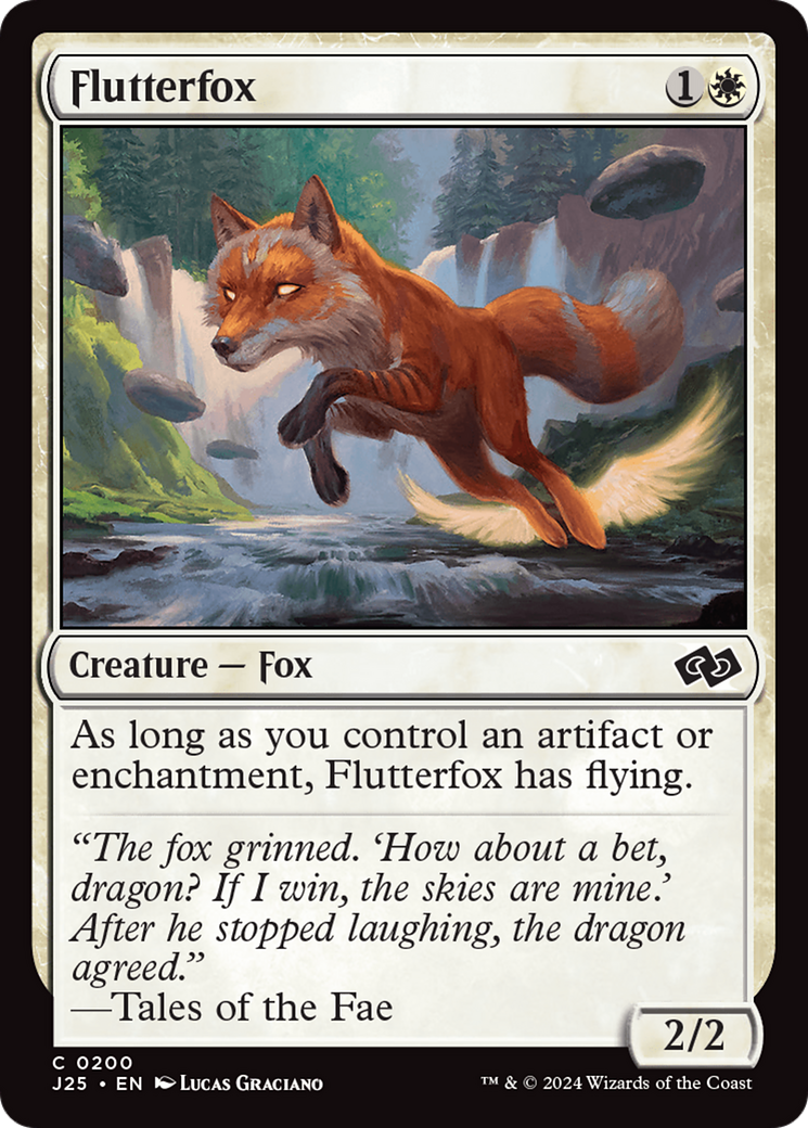 Flutterfox [Foundations Jumpstart] | Cards and Coasters CA