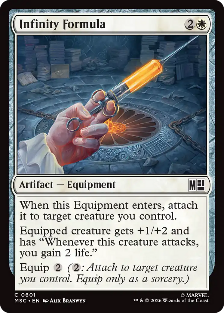 Infinity Formula [Marvel Super Heroes Commander] | Cards and Coasters CA