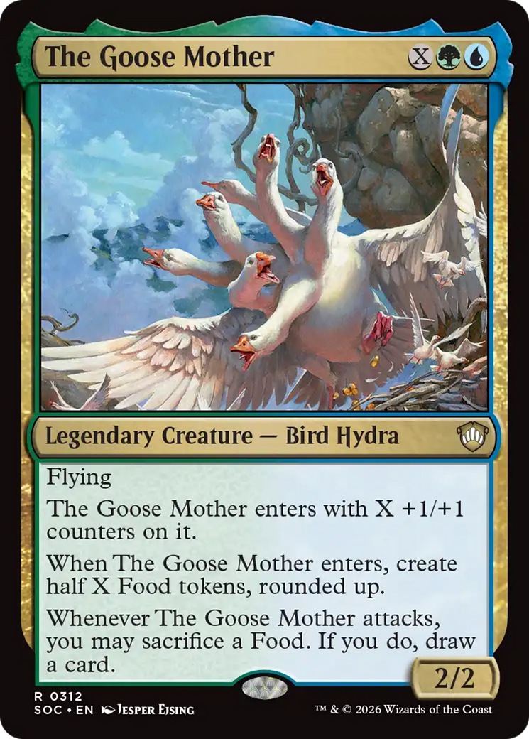 The Goose Mother [Secrets of Strixhaven Commander] | Cards and Coasters CA