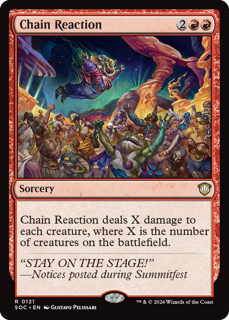 Chain Reaction [Secrets of Strixhaven Commander] | Cards and Coasters CA