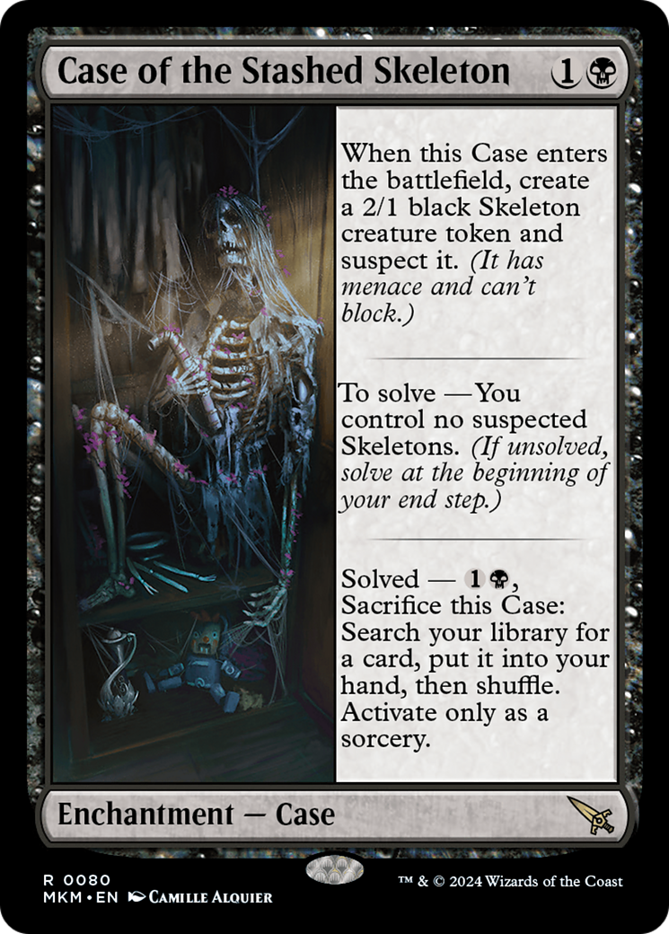 Case of the Stashed Skeleton [Murders at Karlov Manor] | Cards and Coasters CA