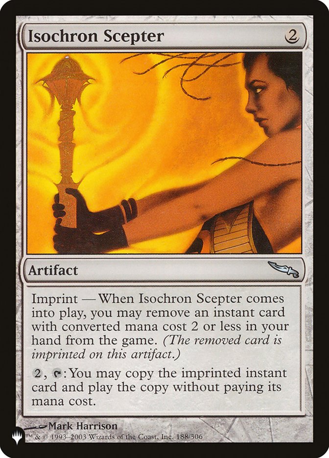 Isochron Scepter [The List] | Cards and Coasters CA