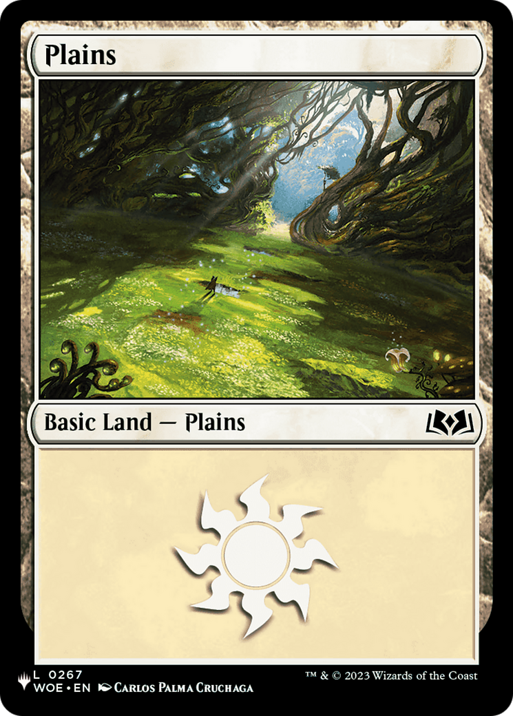 Plains (0267) (WOE) [The List] | Cards and Coasters CA
