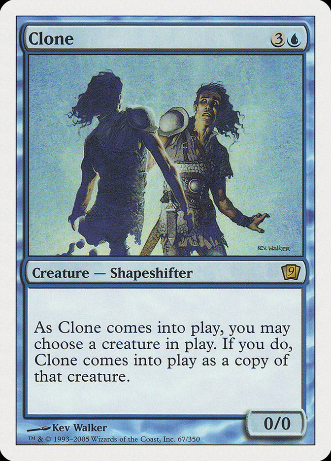 Clone (9th Edition) [Oversize Cards] | Cards and Coasters CA