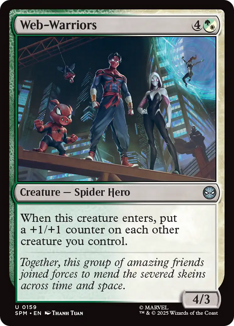 Web-Warriors [Marvel's Spider-Man] | Cards and Coasters CA