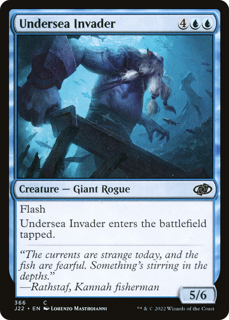 Undersea Invader [Jumpstart 2022] | Cards and Coasters CA