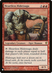 Heartless Hidetsugu [The List] | Cards and Coasters CA