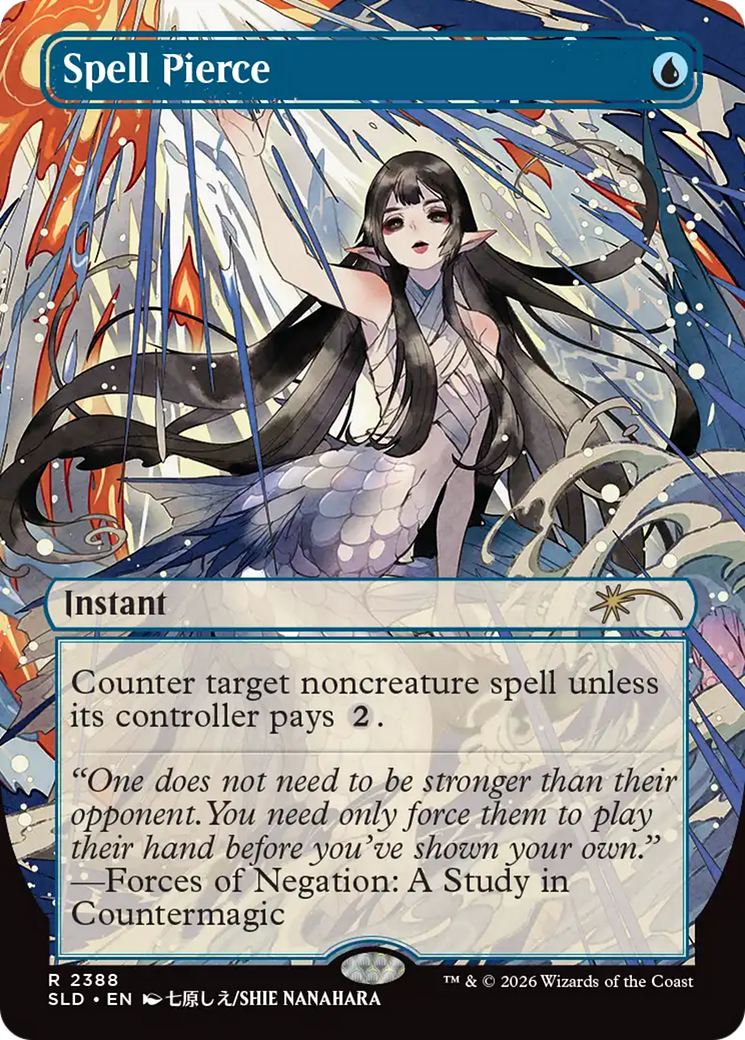 Spell Pierce (2388) [Secret Lair Drop Series] | Cards and Coasters CA
