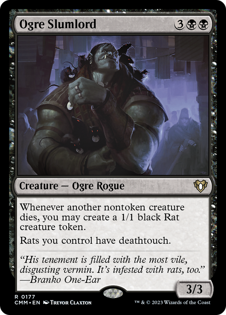 Ogre Slumlord [Commander Masters] | Cards and Coasters CA