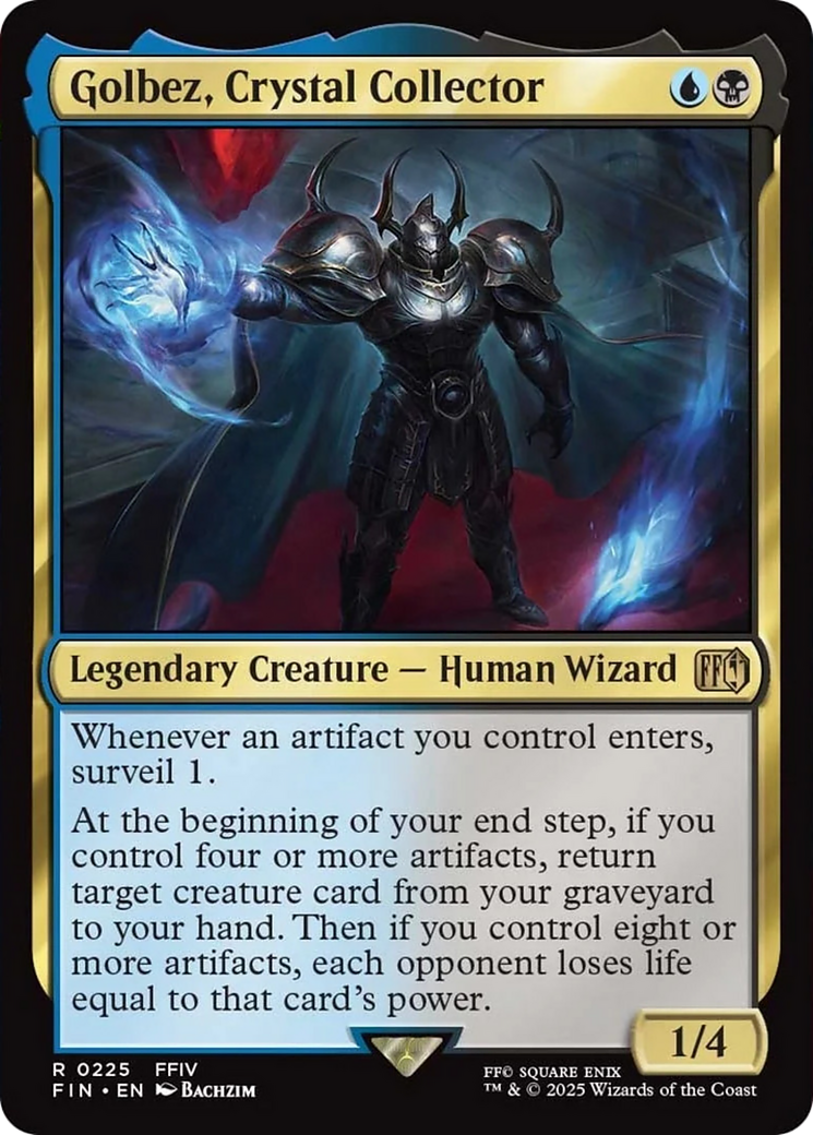 Golbez, Crystal Collector [FINAL FANTASY] | Cards and Coasters CA