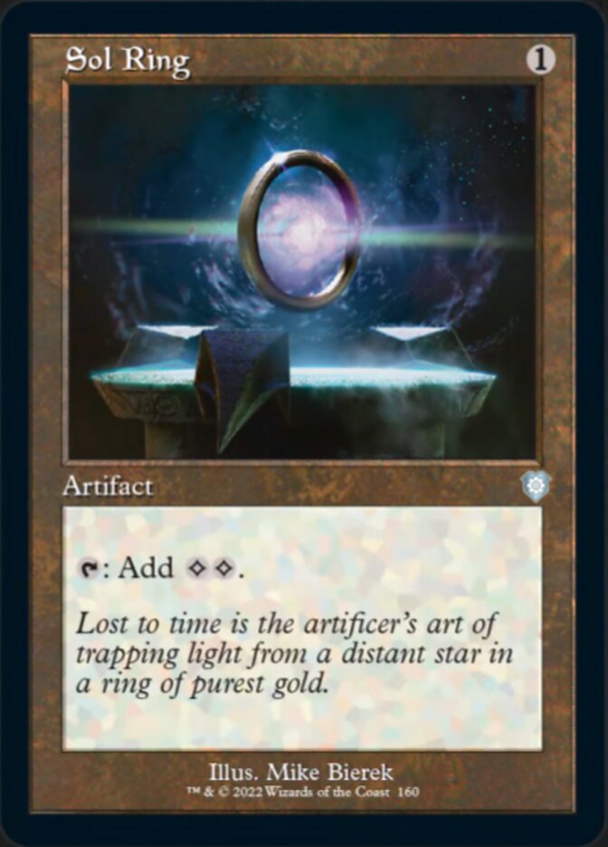 Sol Ring (Retro) [The Brothers' War Commander] | Cards and Coasters CA