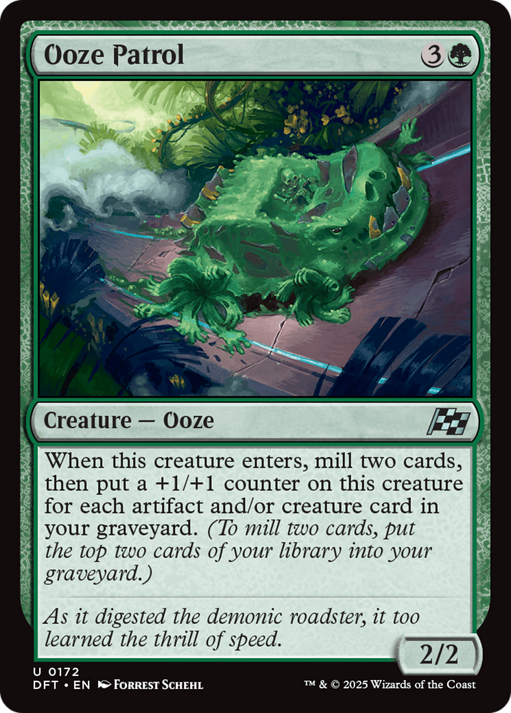 Ooze Patrol [Aetherdrift] | Cards and Coasters CA