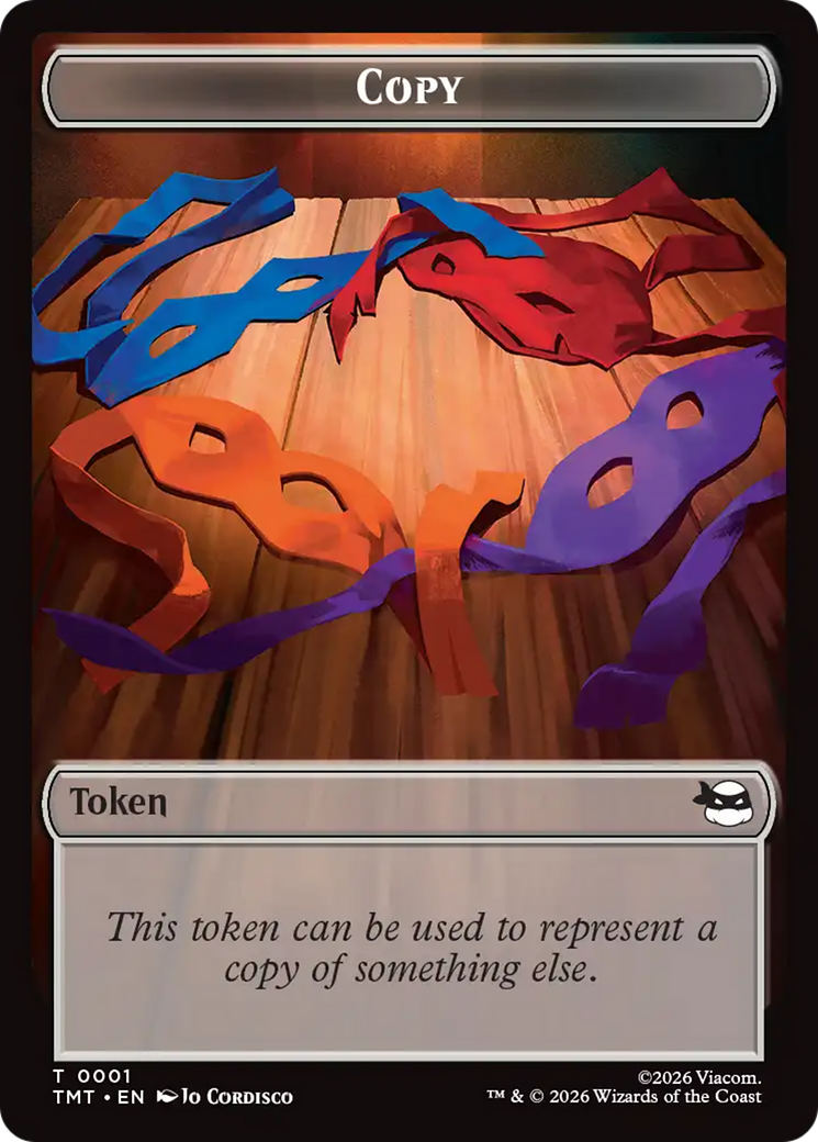 Rat // Copy Double-Sided Token [Teenage Mutant Ninja Turtles Tokens] | Cards and Coasters CA