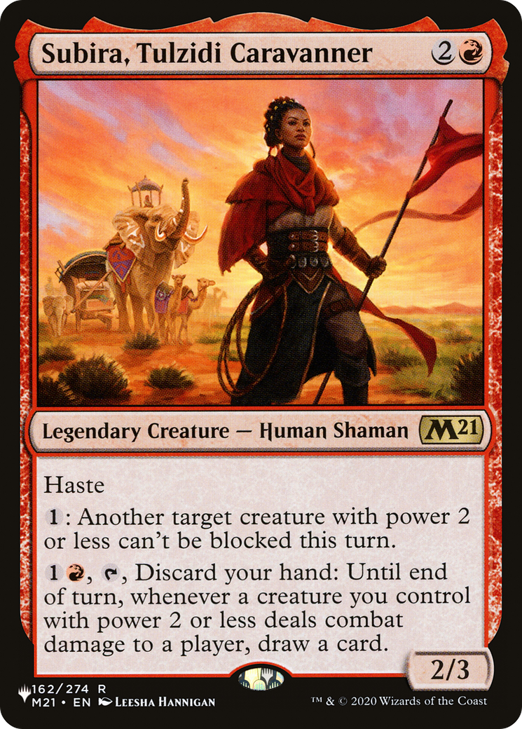 Subira, Tulzidi Caravanner [The List] | Cards and Coasters CA