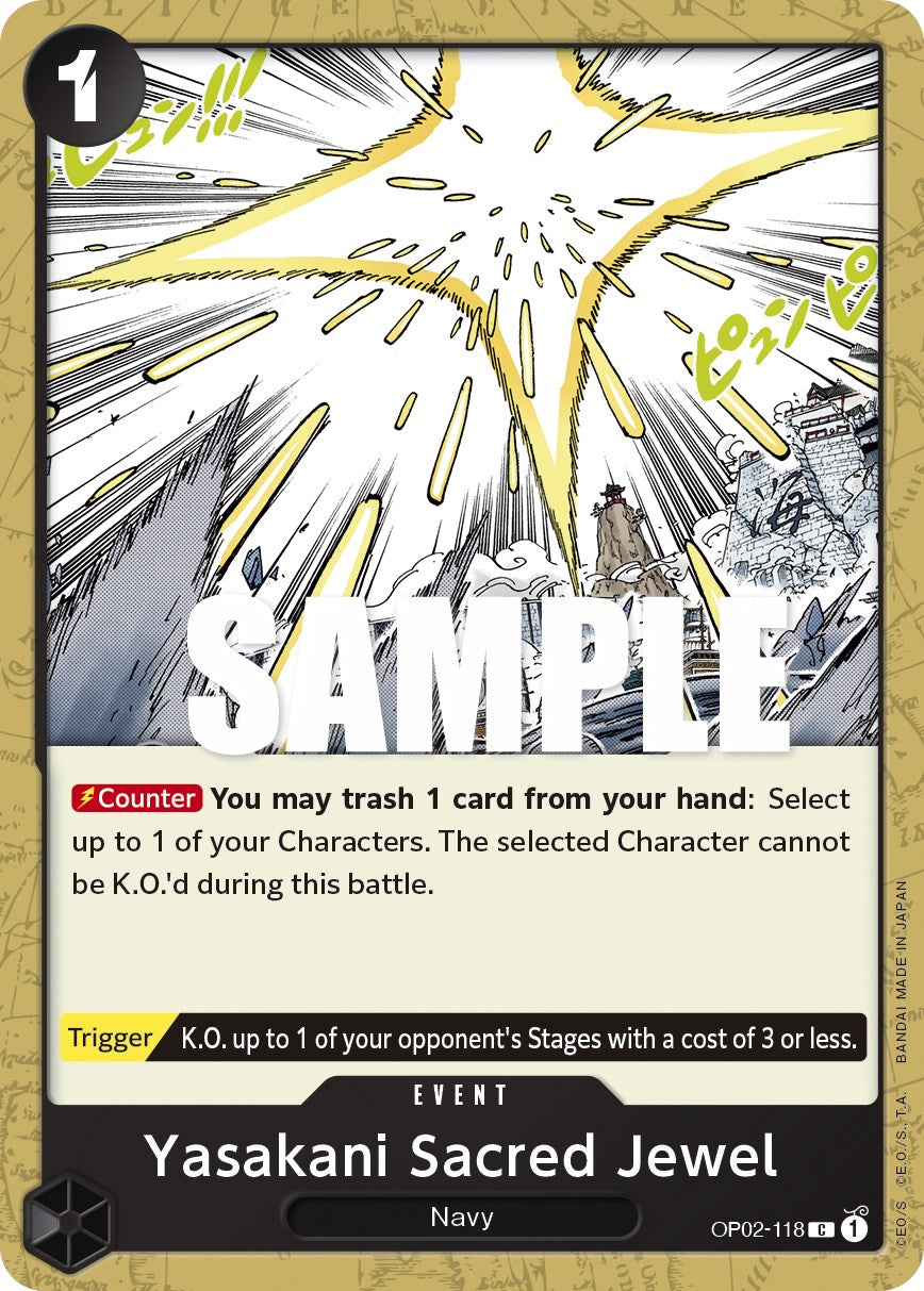 Yasakani Sacred Jewel [Paramount War] | Cards and Coasters CA