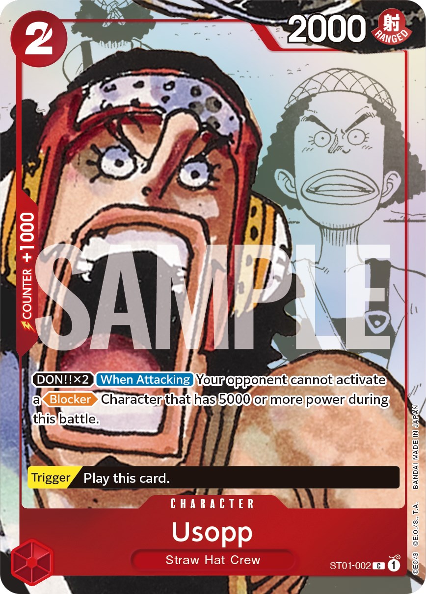 Usopp (Alternate Art) [One Piece Promotion Cards] | Cards and Coasters CA