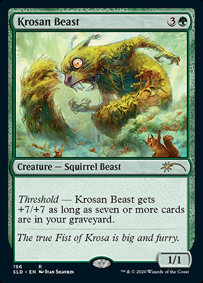 Krosan Beast [Secret Lair Drop Series] | Cards and Coasters CA