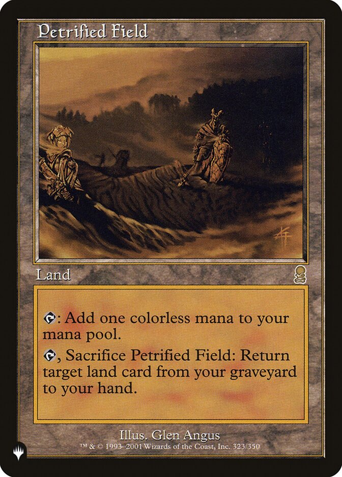 Petrified Field [The List] | Cards and Coasters CA