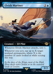 Elvish Mariner (Extended Art) [The Lord of the Rings: Tales of Middle-Earth] | Cards and Coasters CA