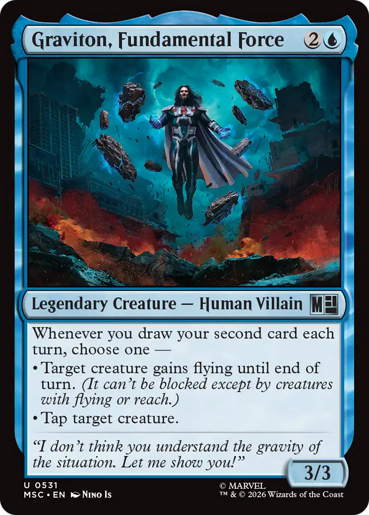 Graviton, Fundamental Force [Marvel Super Heroes Commander] | Cards and Coasters CA