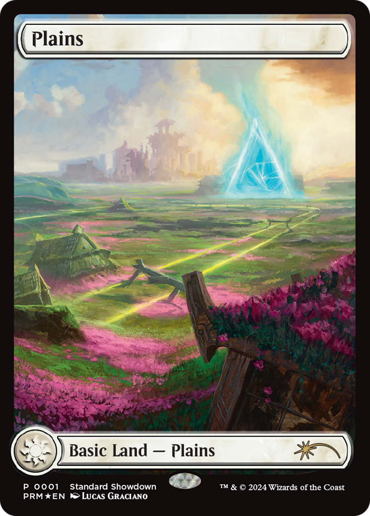 Plains (Lucas Graciano) [Standard Showdown Promos] | Cards and Coasters CA