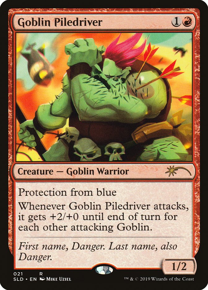 Goblin Piledriver [Secret Lair Drop Series] | Cards and Coasters CA