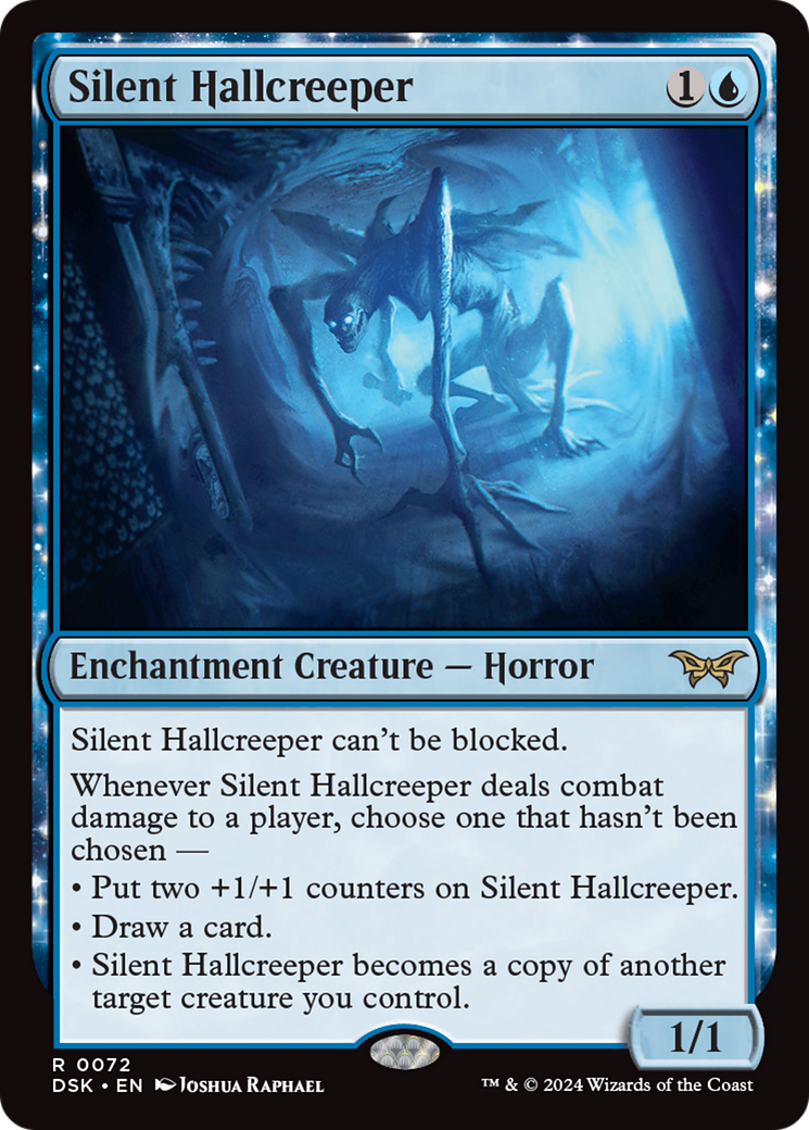 Silent Hallcreeper [Duskmourn: House of Horror] | Cards and Coasters CA