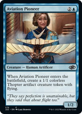 Aviation Pioneer [Jumpstart 2022] | Cards and Coasters CA