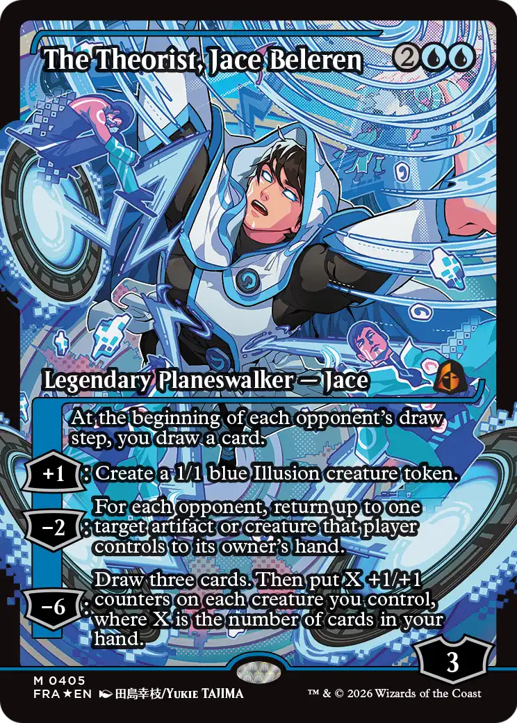 The Theorist, Jace Beleren (Showcase) [Reality Fracture] | Cards and Coasters CA