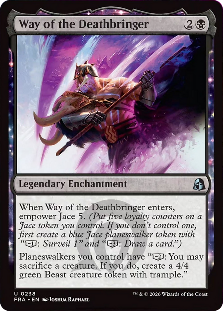 Way of the Deathbringer [Reality Fracture] | Cards and Coasters CA