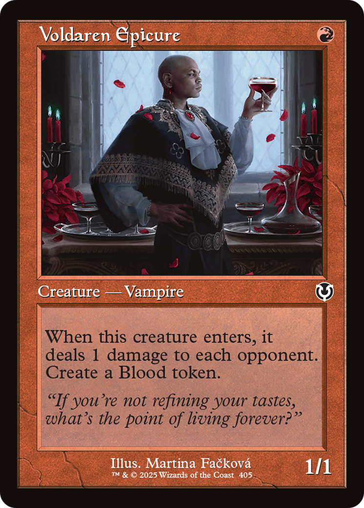 Voldaren Epicure (Retro Frame) [Innistrad Remastered] | Cards and Coasters CA