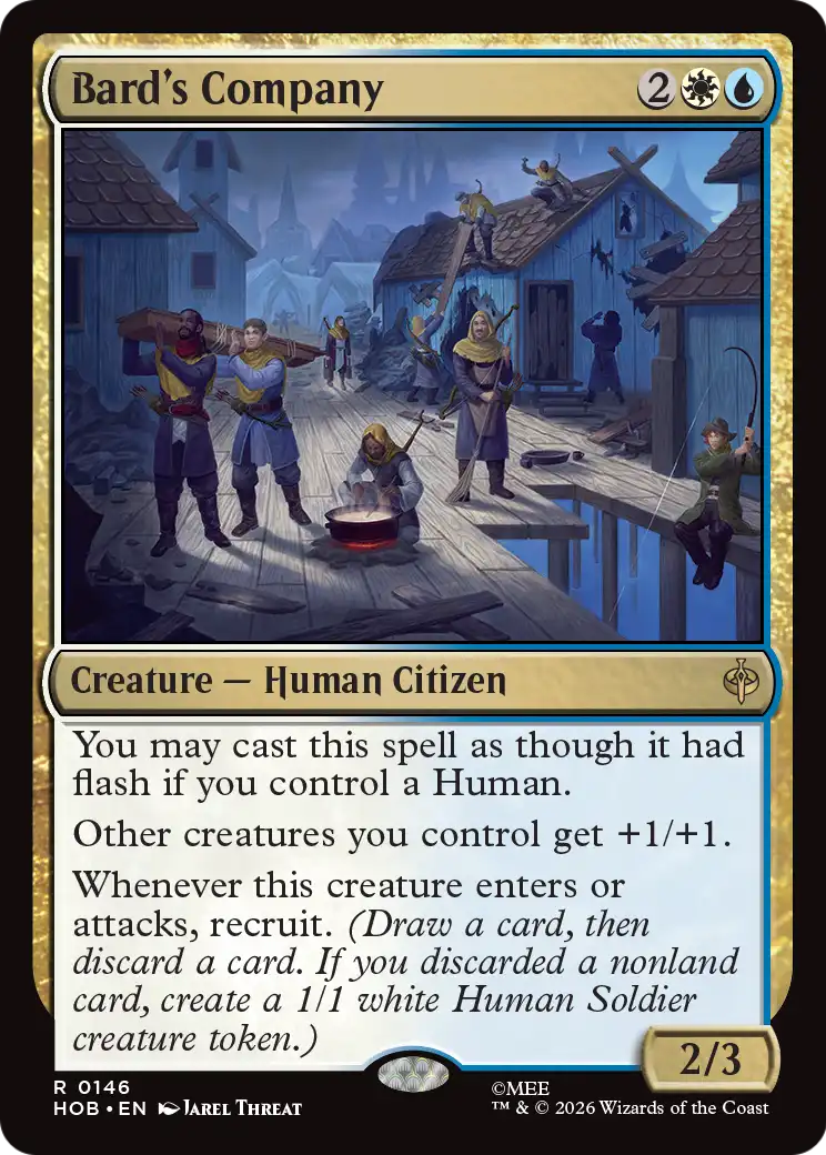 Bard's Company [The Hobbit] | Cards and Coasters CA