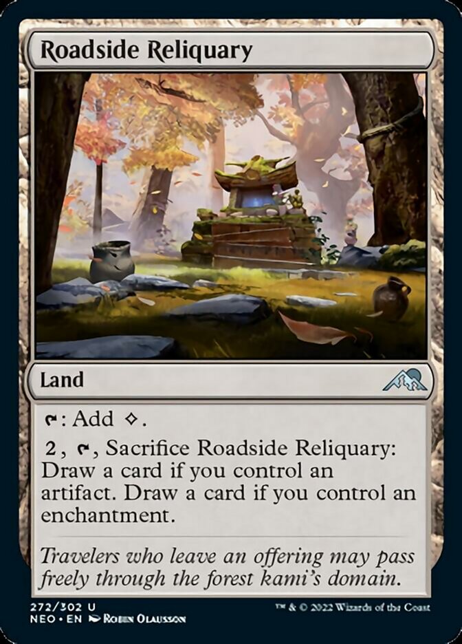 Roadside Reliquary [Kamigawa: Neon Dynasty] | Cards and Coasters CA