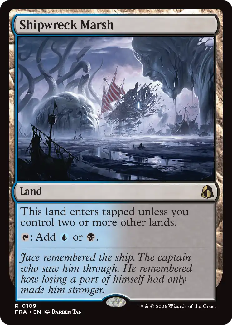 Shipwreck Marsh [Reality Fracture] | Cards and Coasters CA
