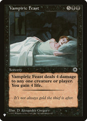 Vampiric Feast [The List] | Cards and Coasters CA