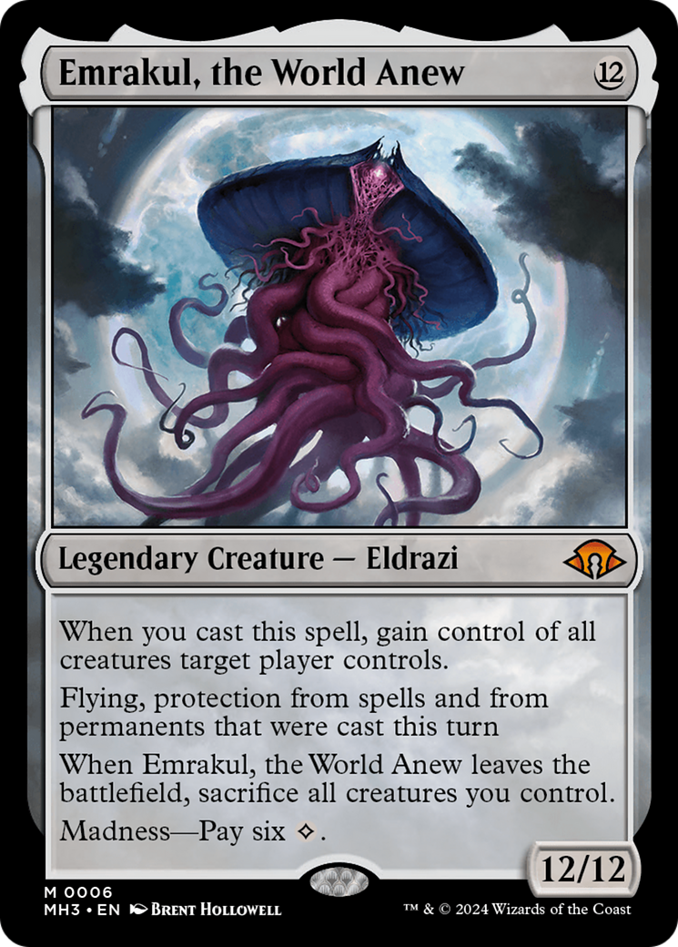 Emrakul, the World Anew [Modern Horizons 3] | Cards and Coasters CA