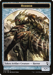 Inkling // Horror Double-Sided Token [The List] | Cards and Coasters CA