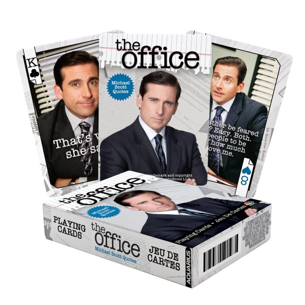 The Office - Michael Quotes Playing Cards | Cards and Coasters CA